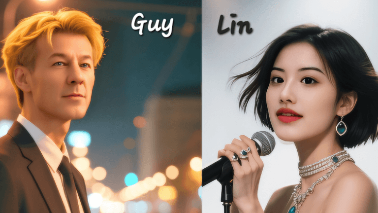 Guy and Lin Forester, a musical duo blending pop, rock, electronic, and soul, creating emotionally authentic music with heart.