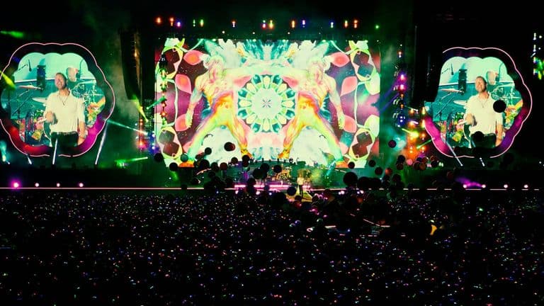Coldplay Kicks Off U.S. Tour with a Dazzling Double Concert in Las Vegas
