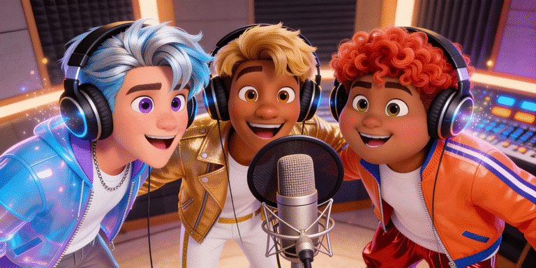 Inside the Creation of DreamGuyz: Where Music Meets Digital Storytelling Pedro Henrique Lopes directing virtual boyband DreamGuyz, combining music, animation, storytelling, innovation, collaboration, and global digital engagement in creative business environment.